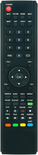Fhd24a replaced remote control - replaced,